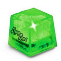 Green Liquid Activated Mini Ice Cube w/ Steady LED Light